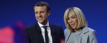 Молодой Макрон и его пожилая жена: шесть фактов о новом президенте Франции